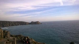 View from the Minack Theatre, October 2014